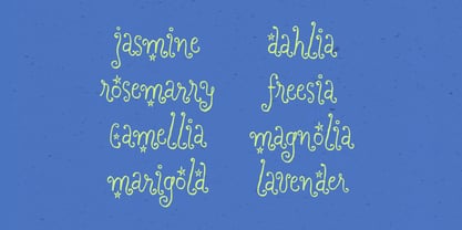 Dreaming Ocean Font Poster 10