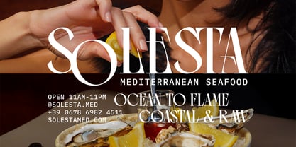 Regats Slant Display Font Poster 9