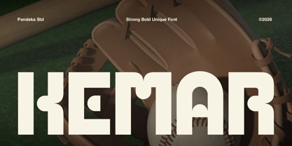 Kemar Font Poster 1