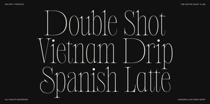 Poltra Font Poster 5
