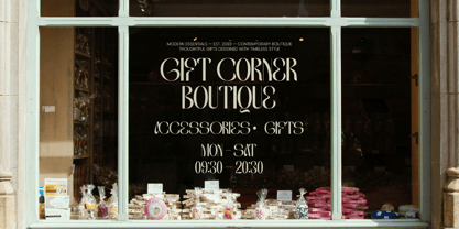 Genevieve Victoria Font Poster 5