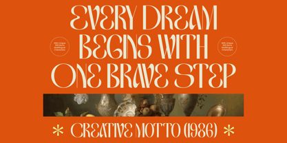 Genevieve Victoria Font Poster 3