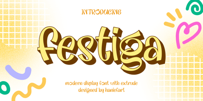 Festiga Font Poster 1
