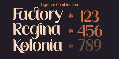 Lemodis Font Poster 5