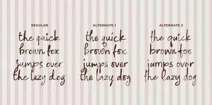 Billbrown Font Poster 2