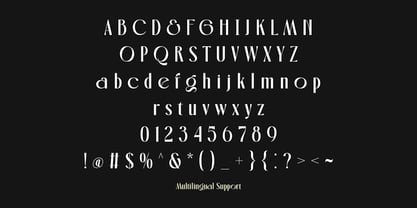 Hespera Font Poster 3