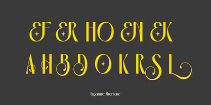 Hespera Font Poster 2