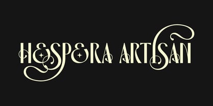 Hespera Font Poster 6