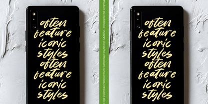 Asphalt Pulse Font Poster 8