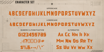 Ironspace Font Poster 4