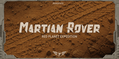 Ironspace Font Poster 3