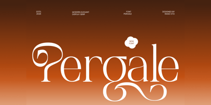 Pergale Font Poster 1