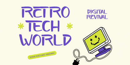 Thought Veloci Font Poster 9