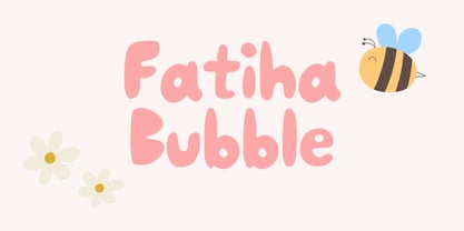 Fatiha Bubble Font Poster 1