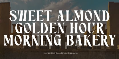 Oakhaven Font Poster 3