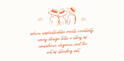 Feminine Ordinary Font Poster 6