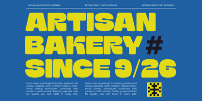 Broken Stroke Font Poster 6