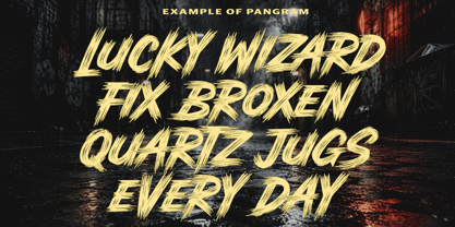 Legendary Brush Font Poster 5