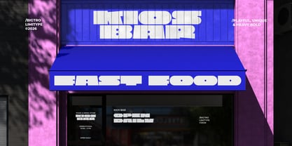 Bigtro Font Poster 2