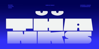 Bigtro Font Poster 10