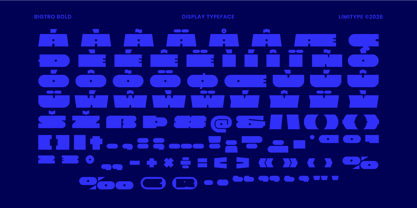 Bigtro Font Poster 9
