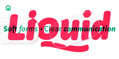 Shelf Round Font Poster 3