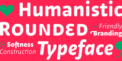 Shelf Round Font Poster 2