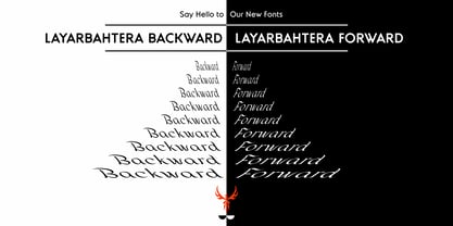 Layar Bahtera Font Poster 1
