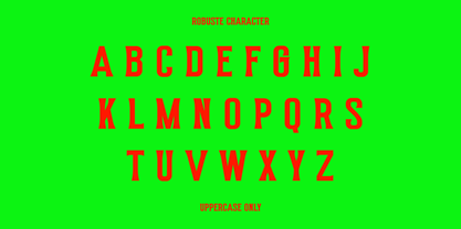 Robuste Font Poster 3