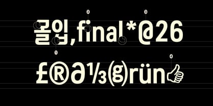Yoon Clip Font Poster 6