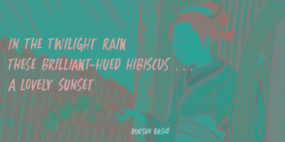 Benjiro Pro Font Poster 2