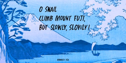 Benjiro Pro Font Poster 3