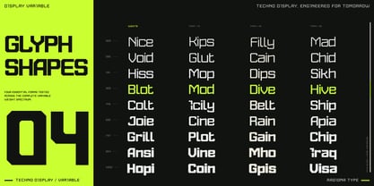 RGT Systic Font Poster 8