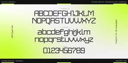 RGT Systic Font Poster 6