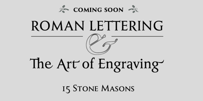 Monkton Pro Roman Font Poster 2