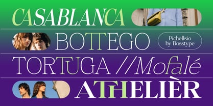 Pichellsio Font Poster 3