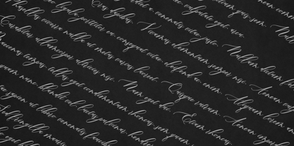 Angela Brittany Font Poster 3