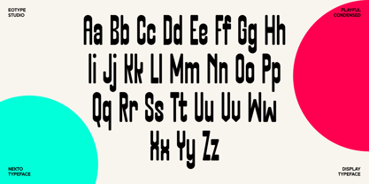 Nekto Font Poster 5