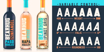 Bearhug Font Poster 4