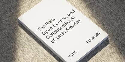 ID Clarwe Mono Font Poster 8
