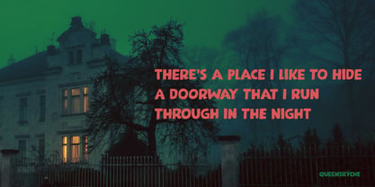 Transylvania Avenue Pro Font Poster 2