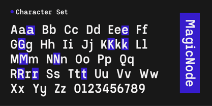 ZIA Magic Node Font Poster 2