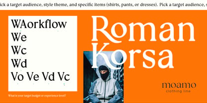 Algino Font Poster 9