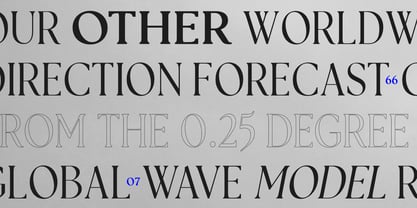 Algino Font Poster 2