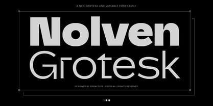 Nolven Font Poster 1