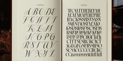 Dh Alista Aghni Font Poster 15