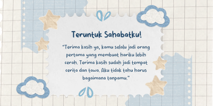 Peace Dreamy Font Poster 3