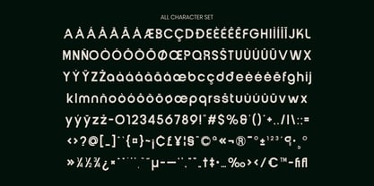 Vernosa Variable Font Poster 7