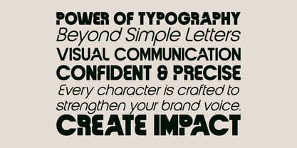 Vernosa Variable Font Poster 5