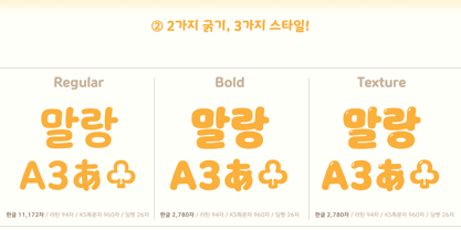 Yoon SoftSlime Font Poster 3